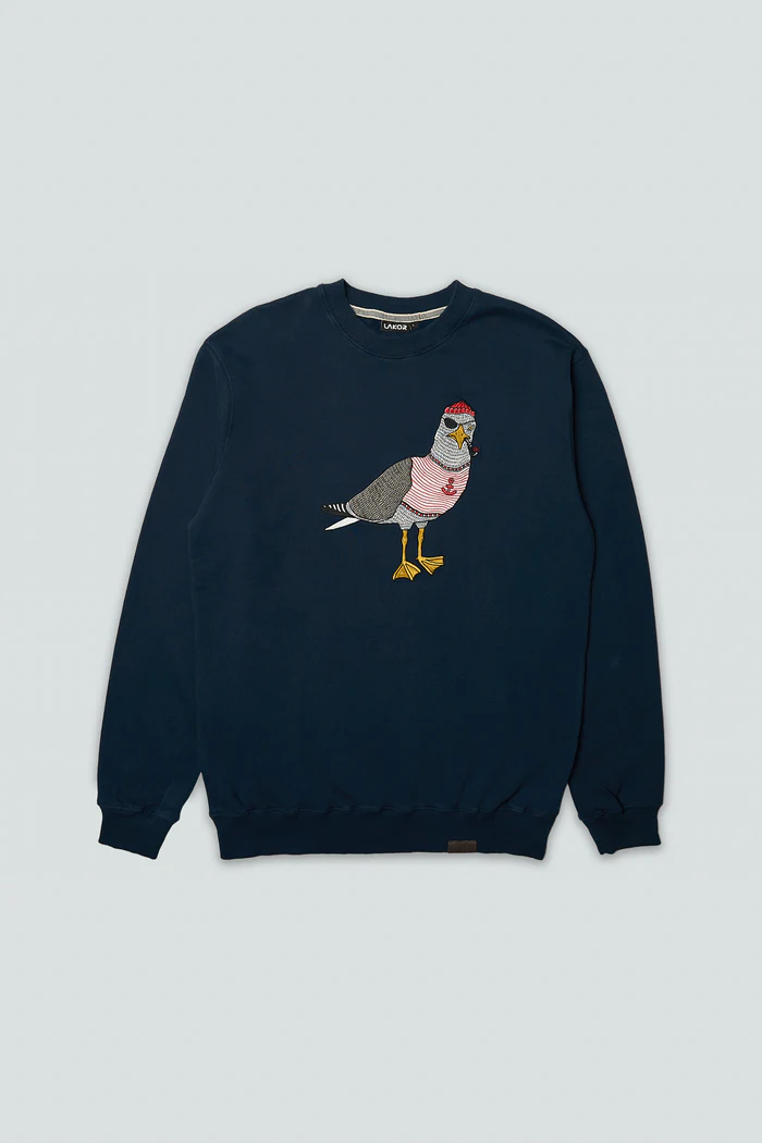 Seaborn Seagull Crewneck-Genser-Lakor-Aandahls