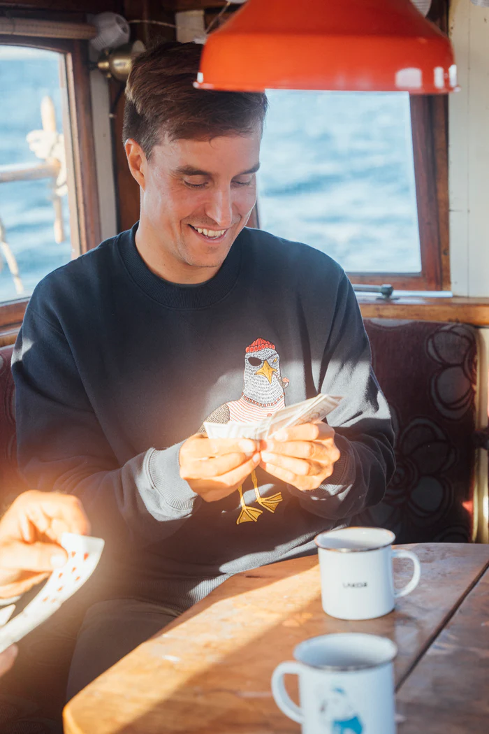 Seaborn Seagull Crewneck-Genser-Lakor-Aandahls