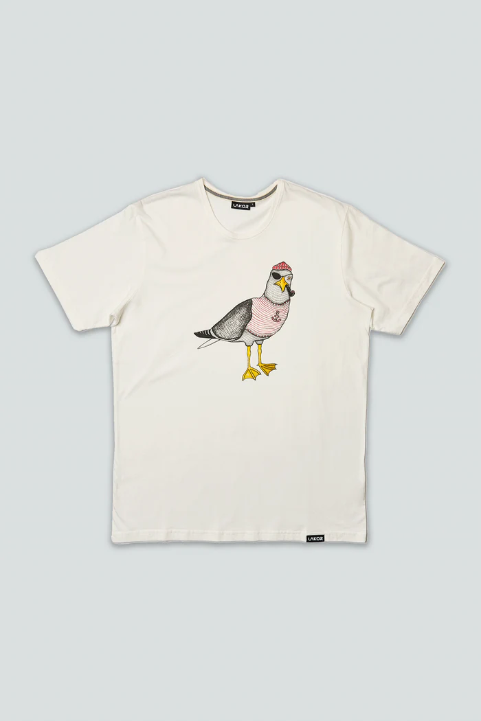 Seaborn Seagull t-shirt-T-shirt-Lakor-Aandahls