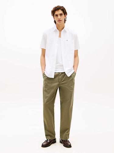 Seersucker solid shirt-Skjorte-Tommy Hilfiger-Aandahls
