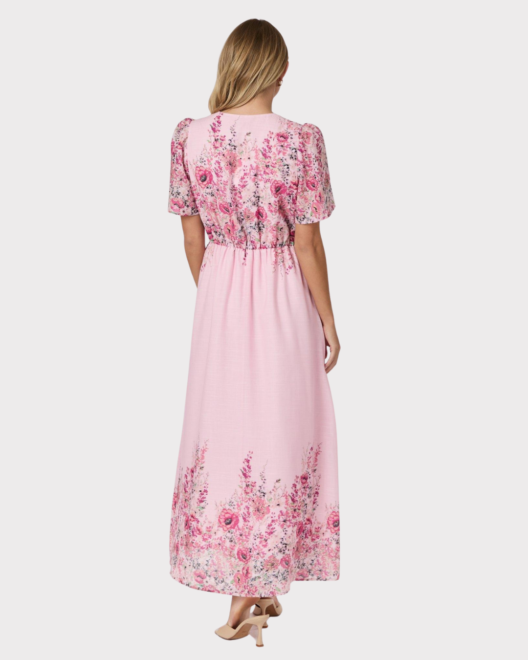 Serna flower print dress-Kjole-Neo Noir-Aandahls