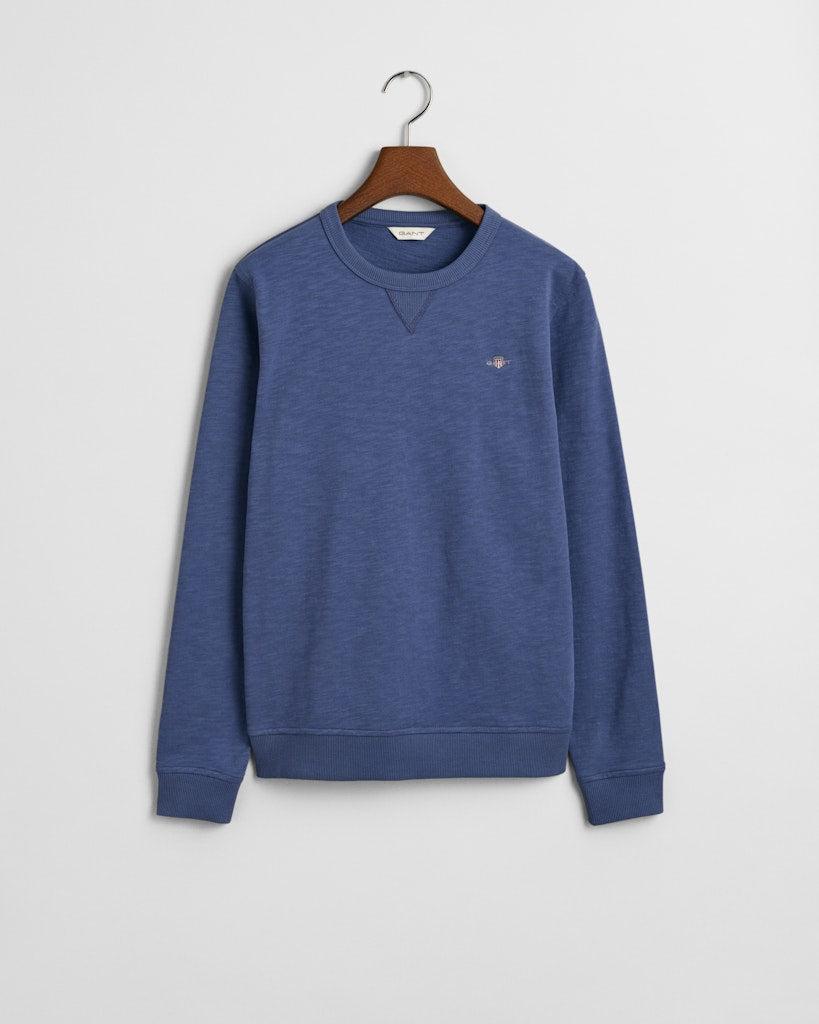 Shield Cotton Slub C-Neck-Genser-Gant-Aandahls