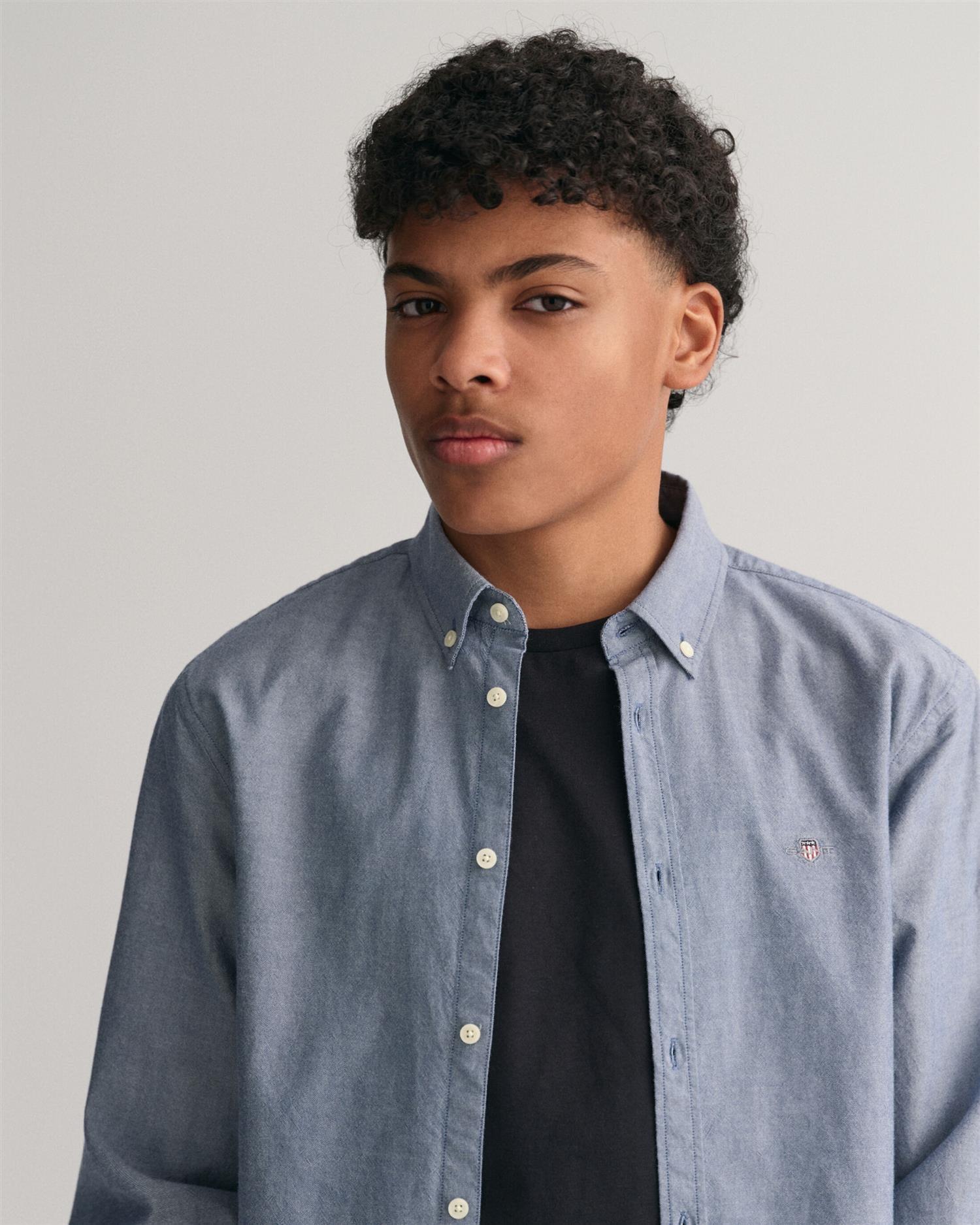 Shield Oxford BD Shirt-Skjorter-Gant-Aandahls