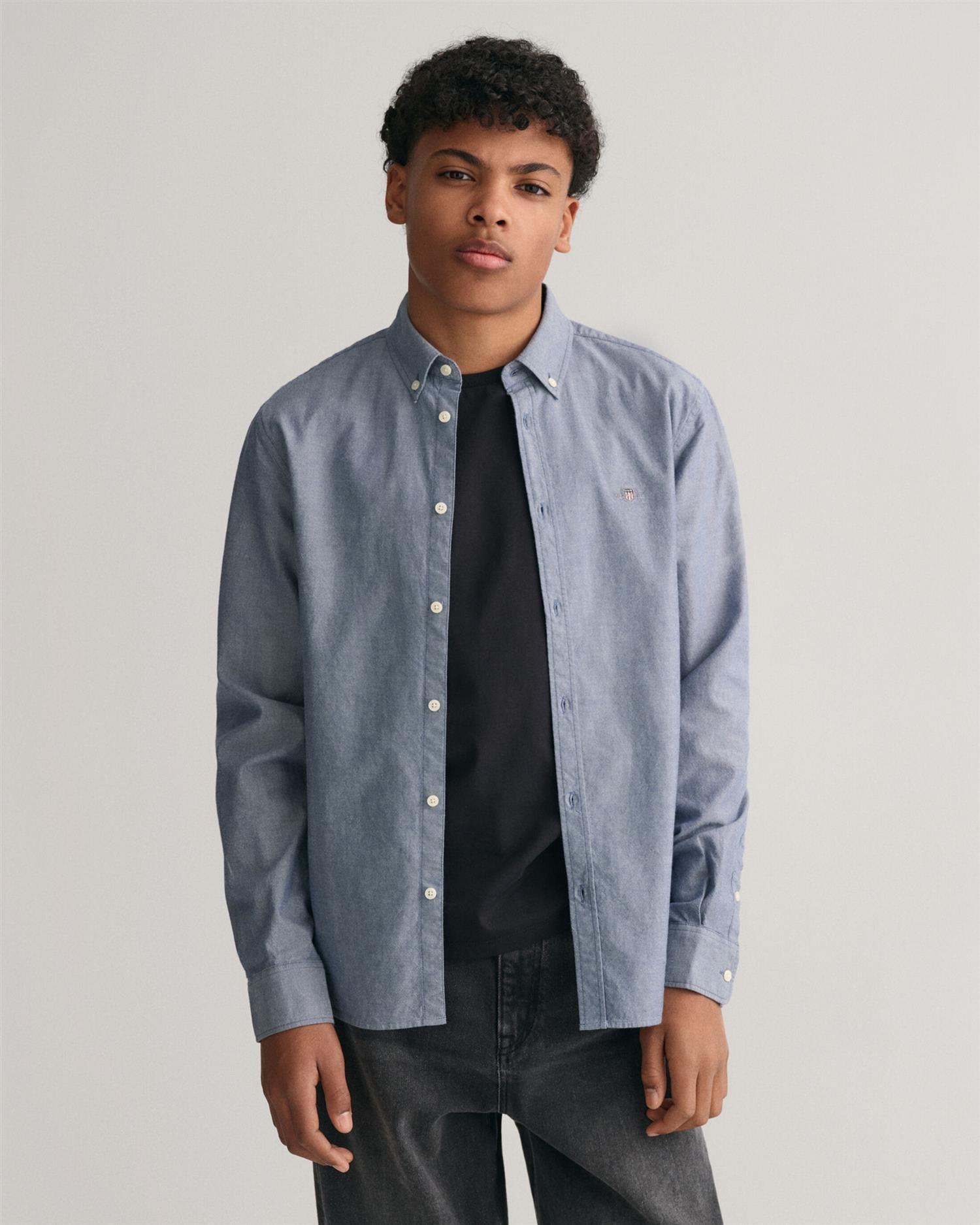 Shield Oxford BD Shirt-Skjorter-Gant-Aandahls