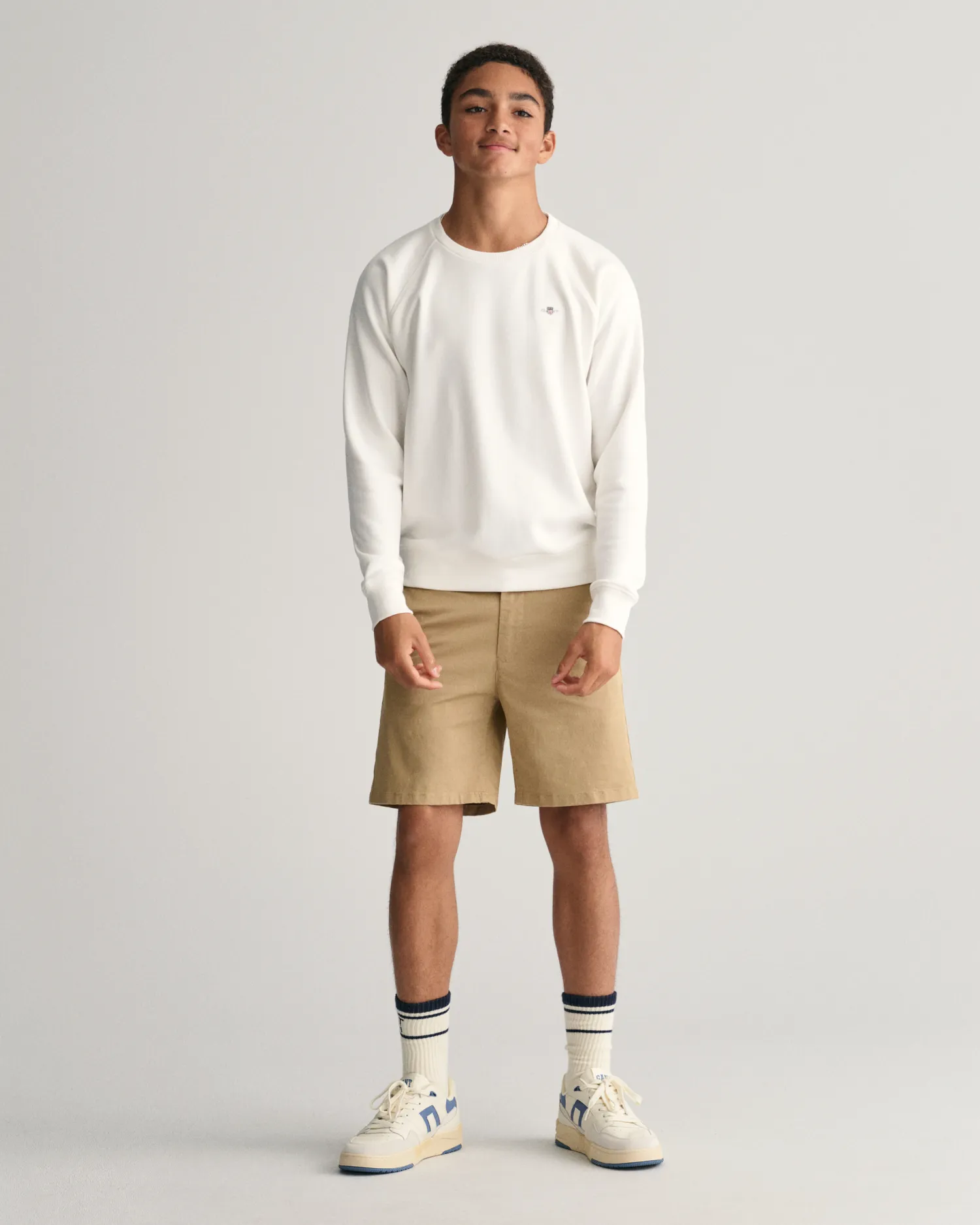 Shield c-neck-Genser-Gant-Aandahls