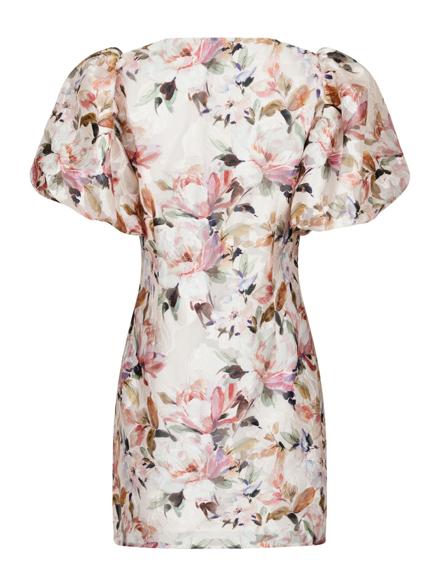 Sika Brocade Print Dress-Kjole-Neo Noir-Aandahls