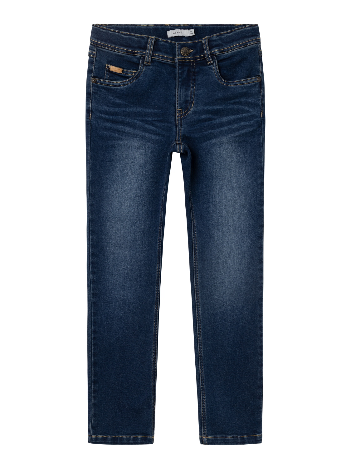 Silas slim fleece jeans-Jeans-Name it-Aandahls