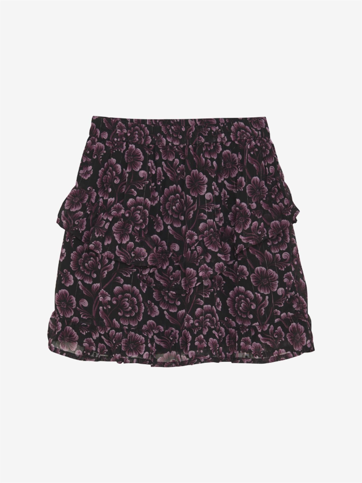 Skirt Flower Dot-Skjørt-Creamie-Aandahls