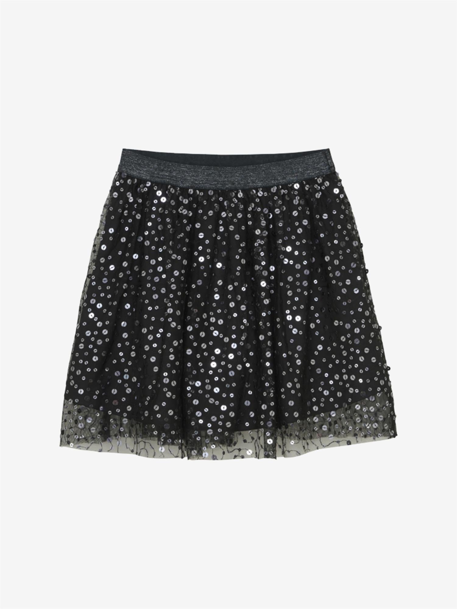 Skirt Sequins-Skjørt-Creamie-Aandahls