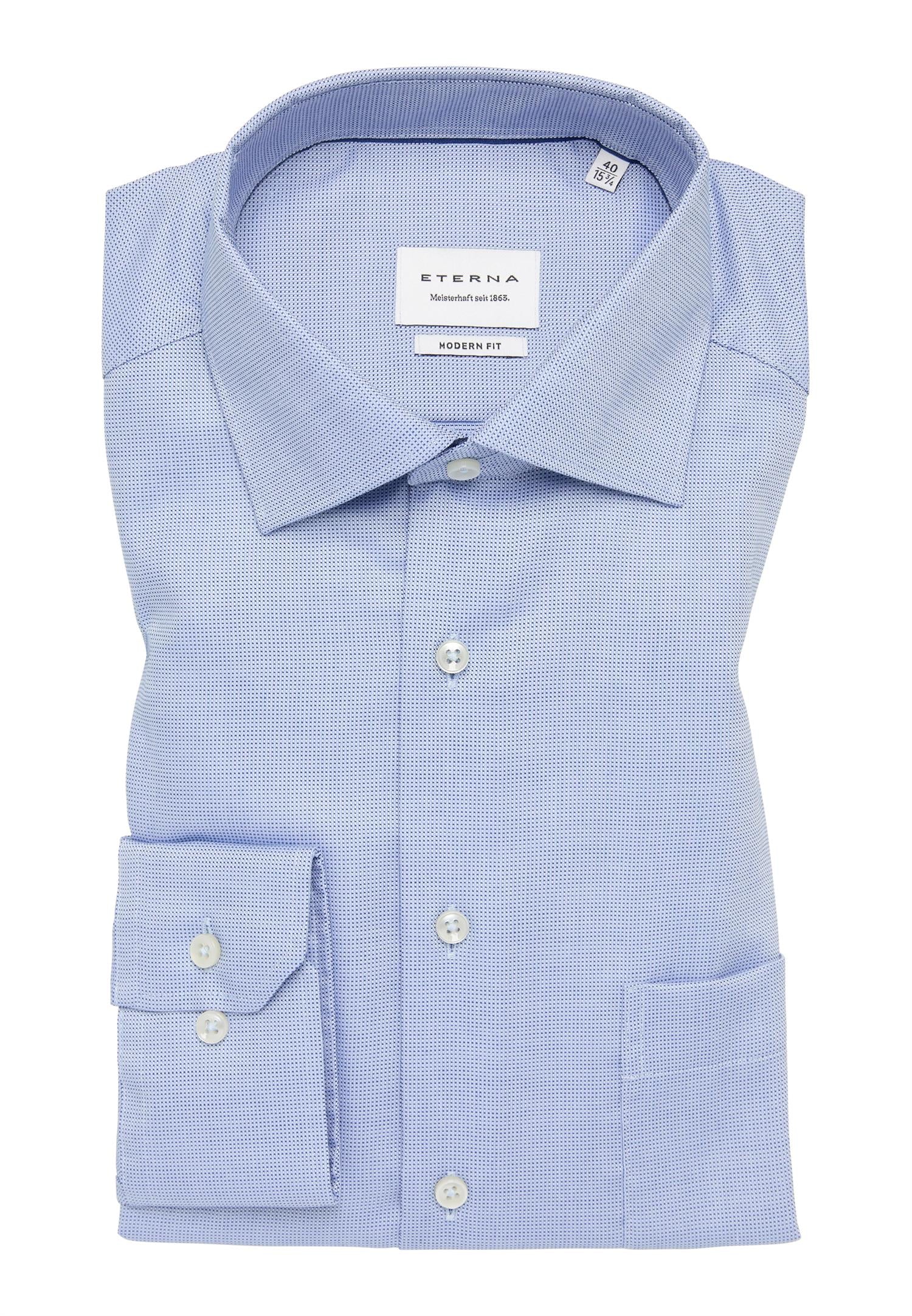 Skjorte Modern Fit-Skjorte-Eterna-Aandahls