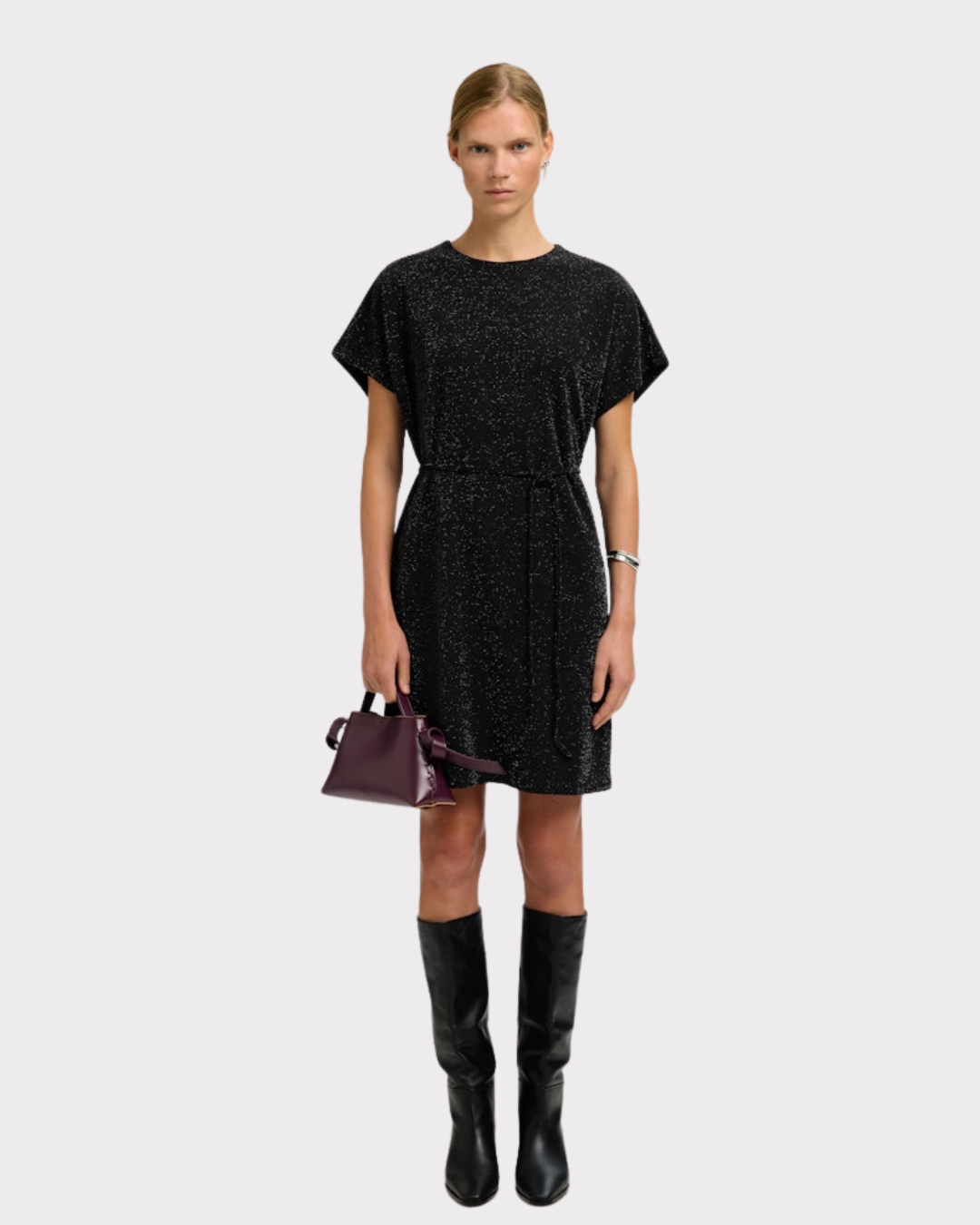 Slfoversized Sandra Ss Short Dress-Kjole-Selected Femme-Aandahls