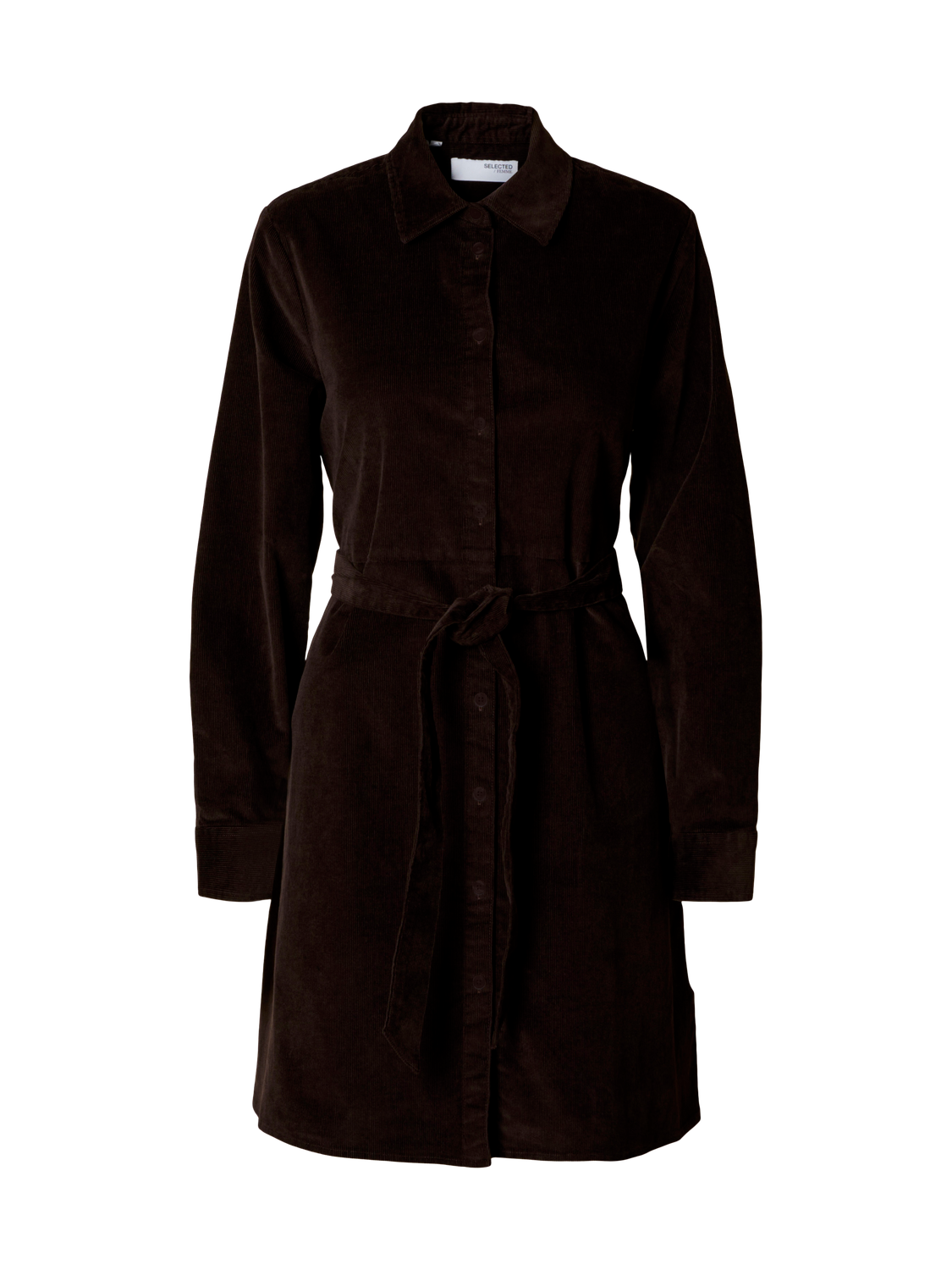 Slfruna Short Corduroy Dress-Kjole-Selected Femme-Aandahls