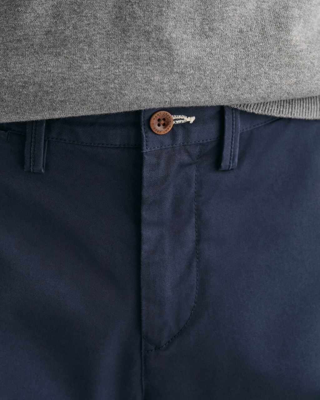 Slim Fit Twill Shorts-Shorts-Gant-Aandahls