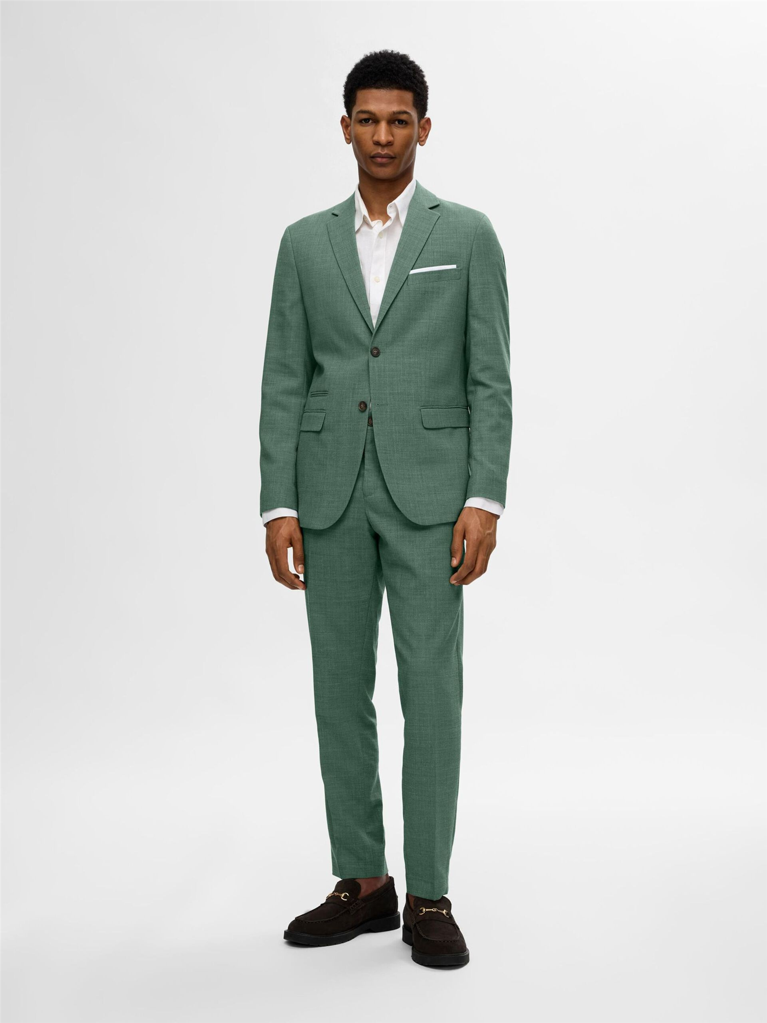 Slim-Oasis linen blazer-Blazer-Selected Homme-Aandahls