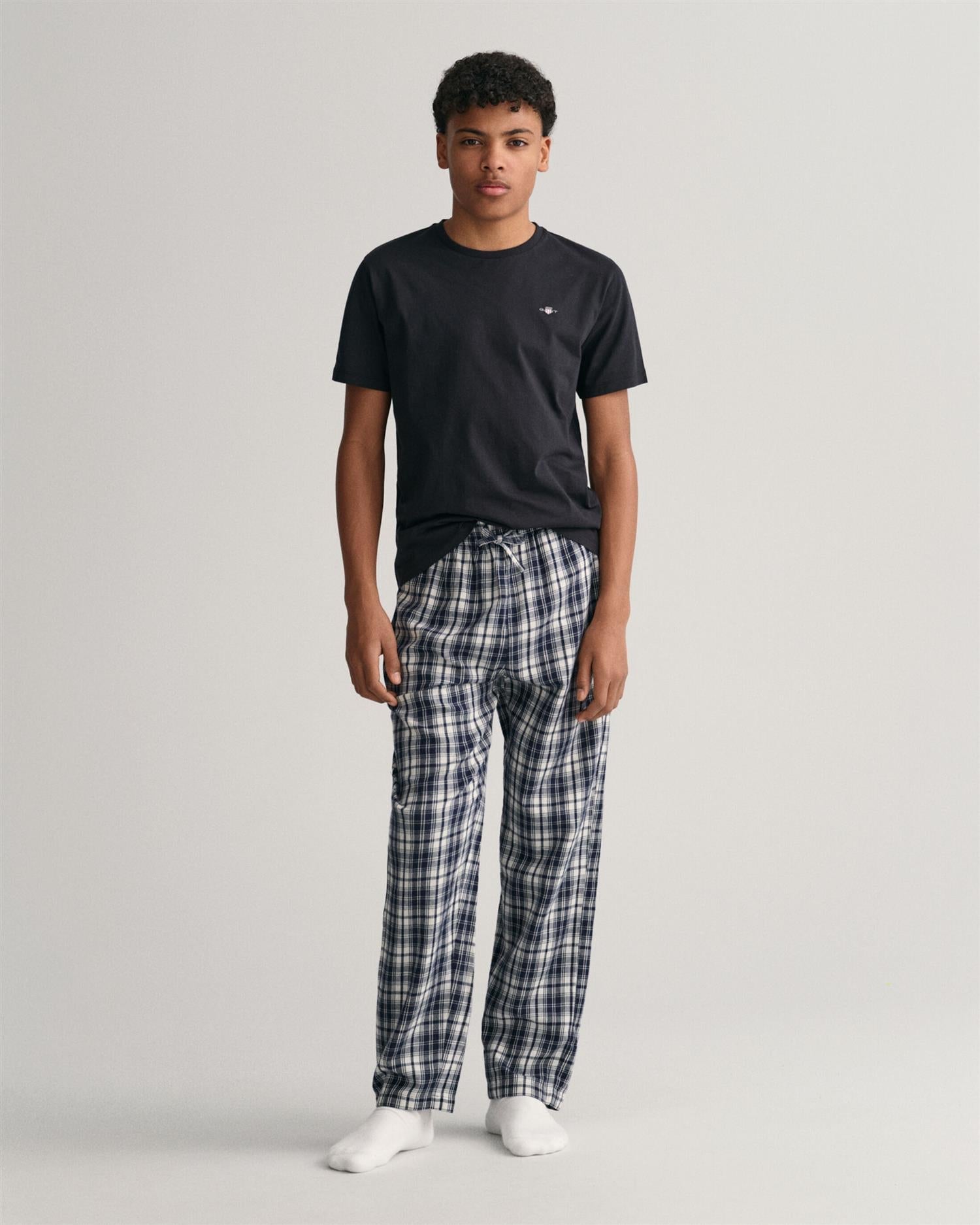 Small Check Pajama Pants-Bukser-Gant-Aandahls