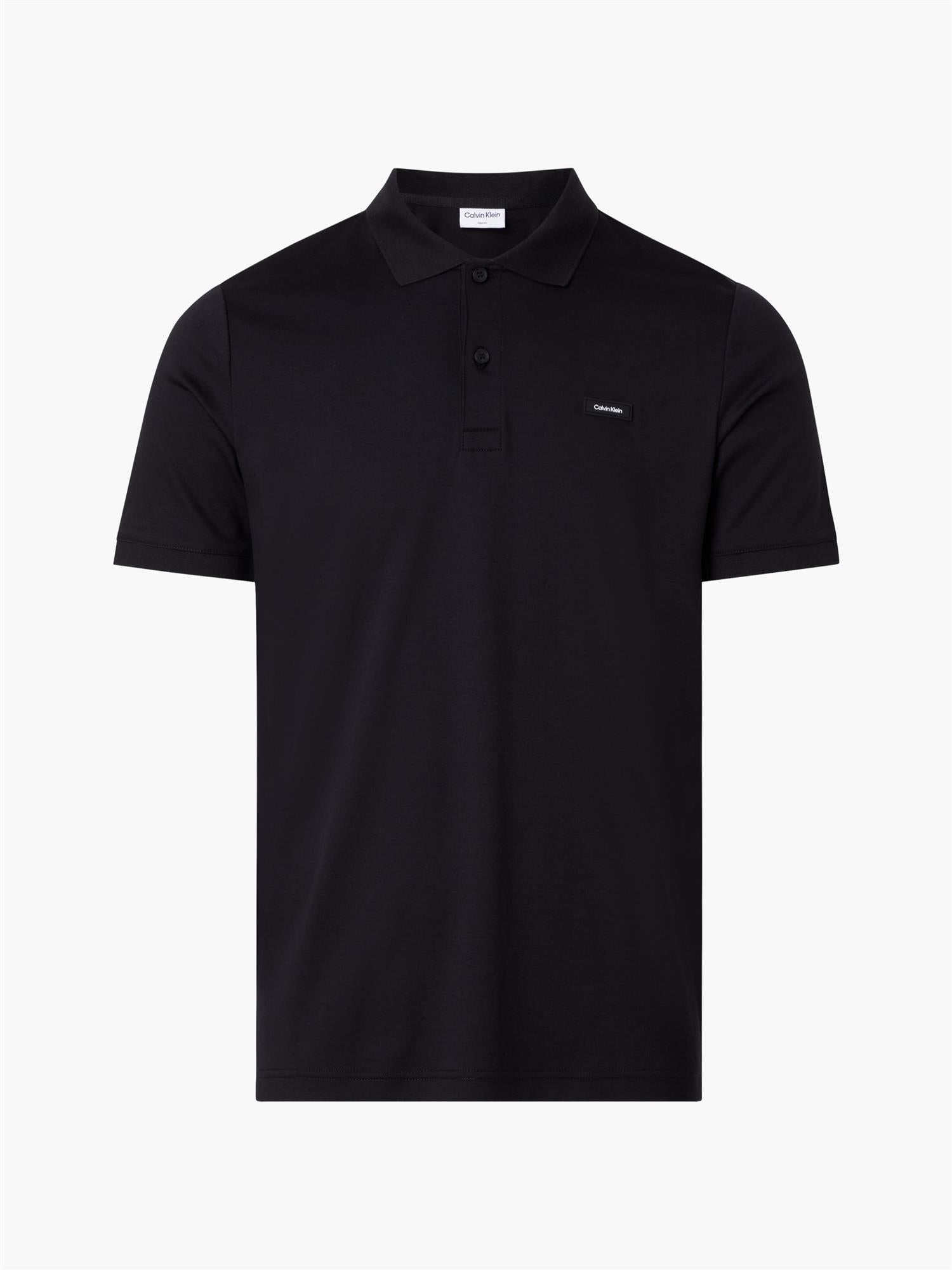 Smooth Cotton Slim Polo-T-shirt-Calvin Klein-Aandahls