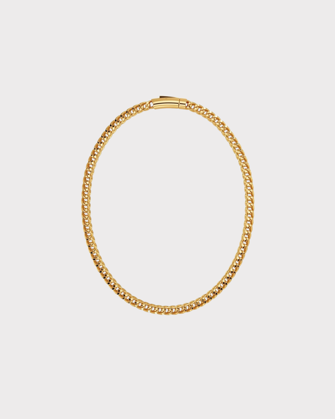 Spiga Chain Necklace Gold-Smykke-Edblad-Aandahls