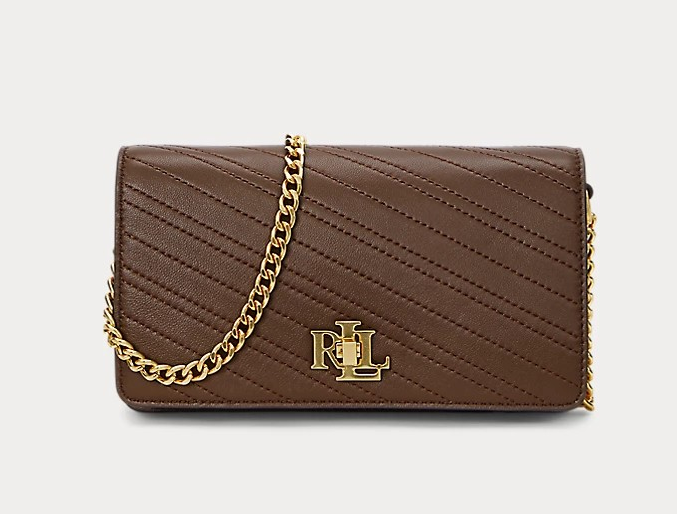 Stitced crossbody turn-lock-Veske-Ralph Lauren-Aandahls