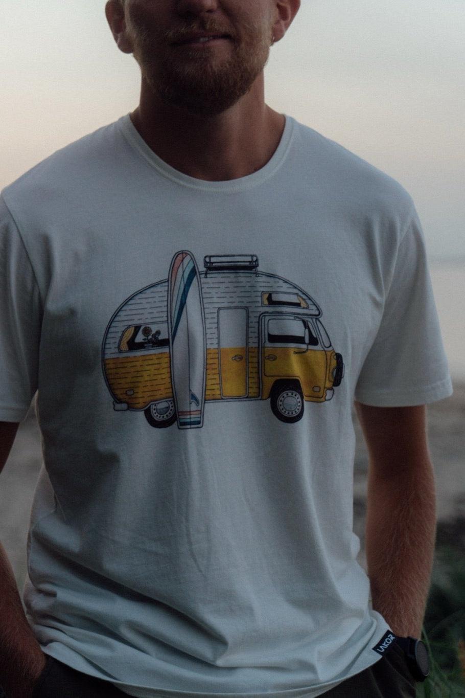 Sun camper t-shirt-T-shirt-Lakor-Aandahls
