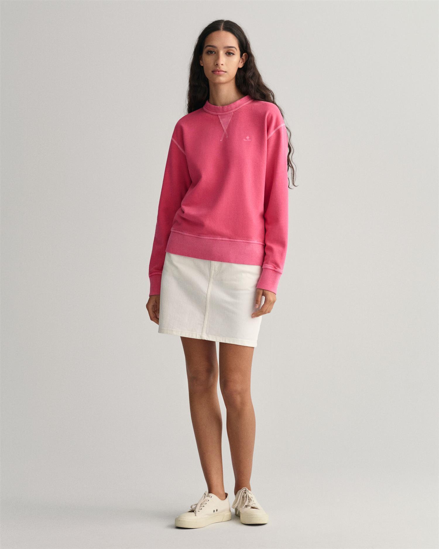 Sunfaded c-neck sweat-T-shirt-Gant-Aandahls