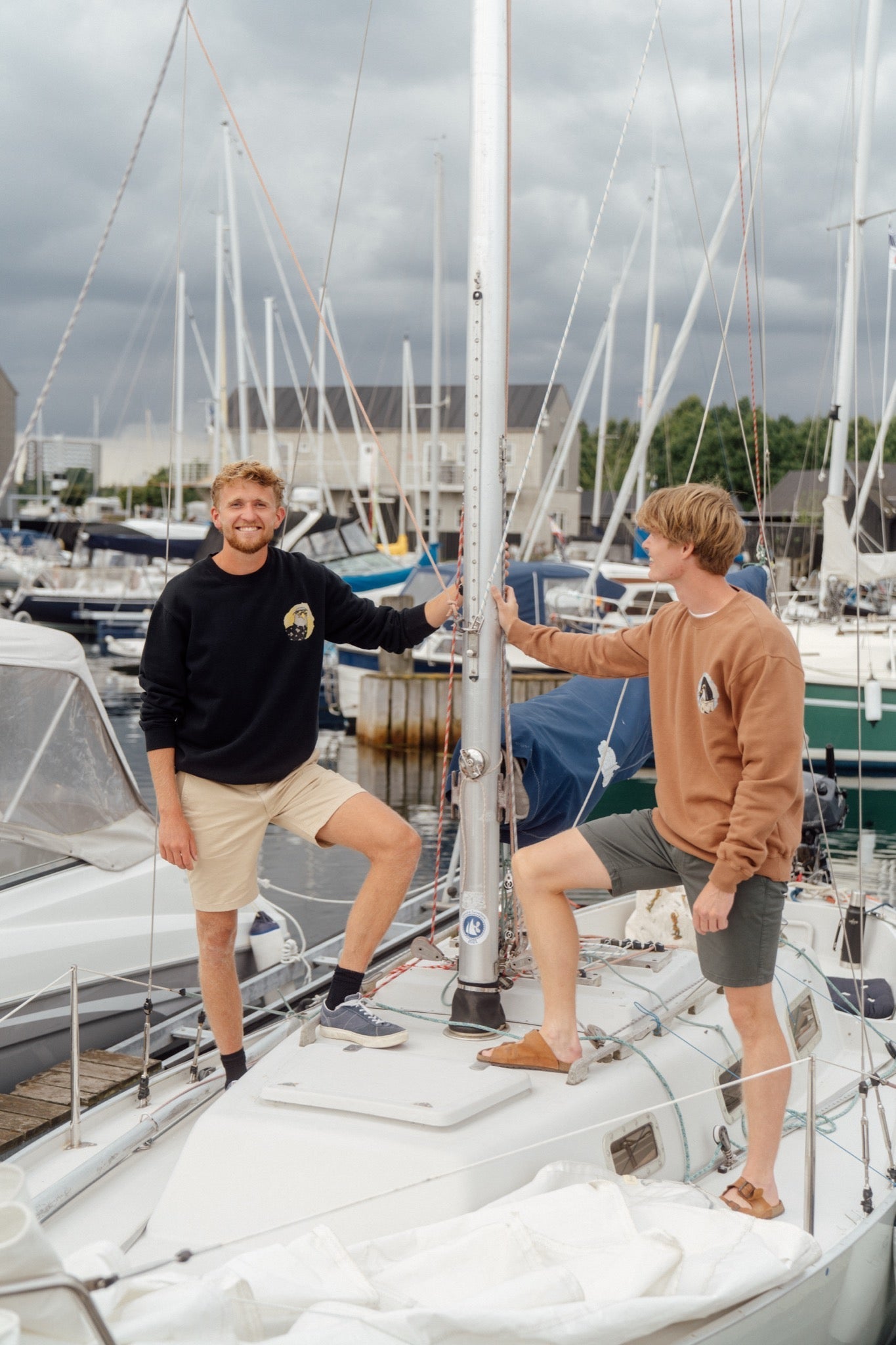 Sunshine seagull crewneck-Genser-Lakor-Aandahls