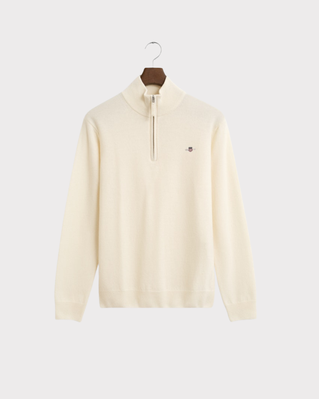 Superfine Lambswool Half Zip-Genser-Gant-Aandahls
