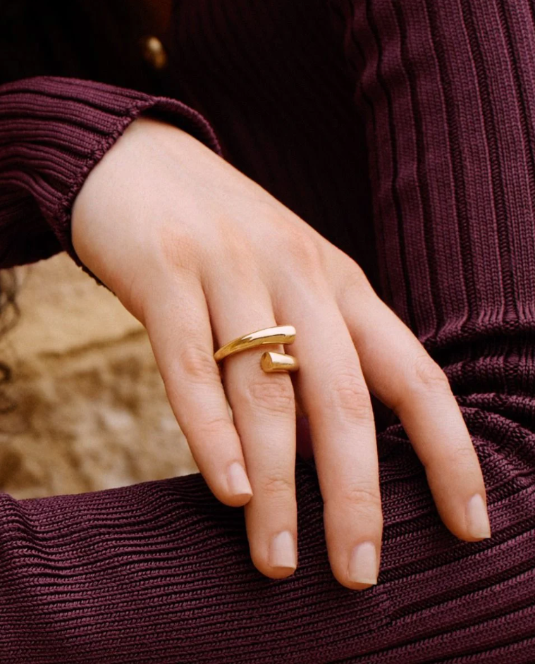 Sweep Ring Gold-Smykke-Edblad-Aandahls