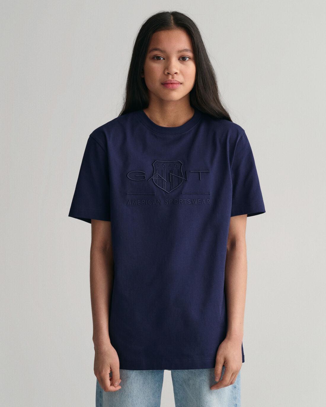 TONAL ARCHIVE SHIELD T-SHIRT-T-shirt-Gant-Aandahls