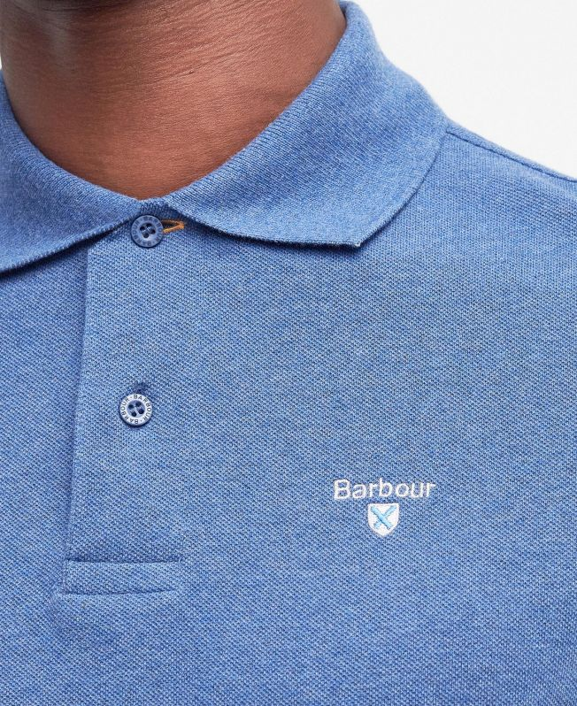 Tartan Pique Polo-T-shirt-Barbour-Aandahls