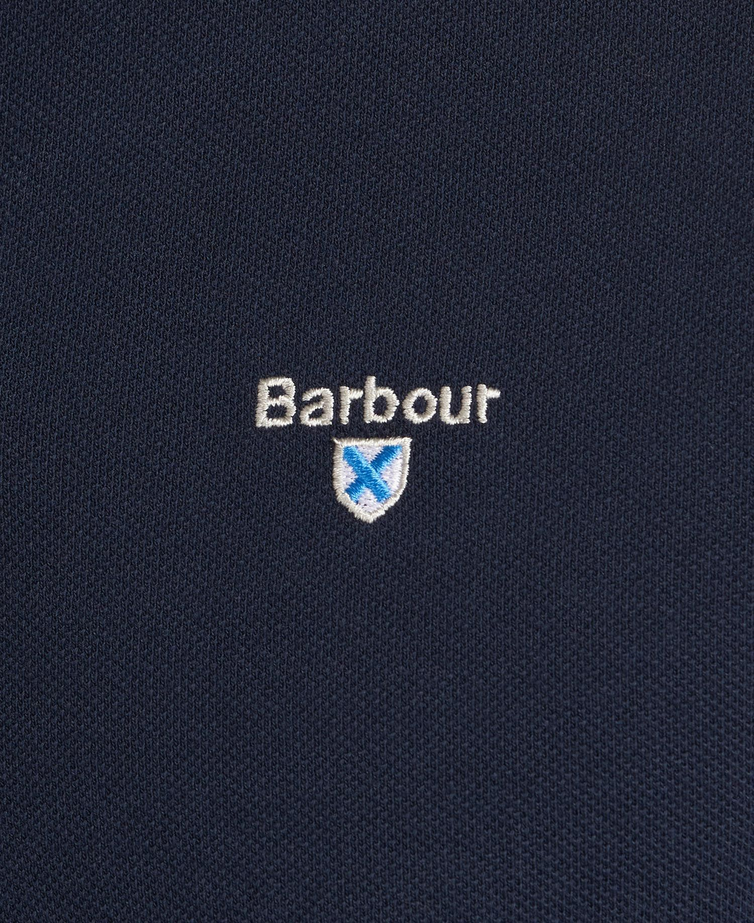Tartan Pique Polo-T-shirt-Barbour-Aandahls