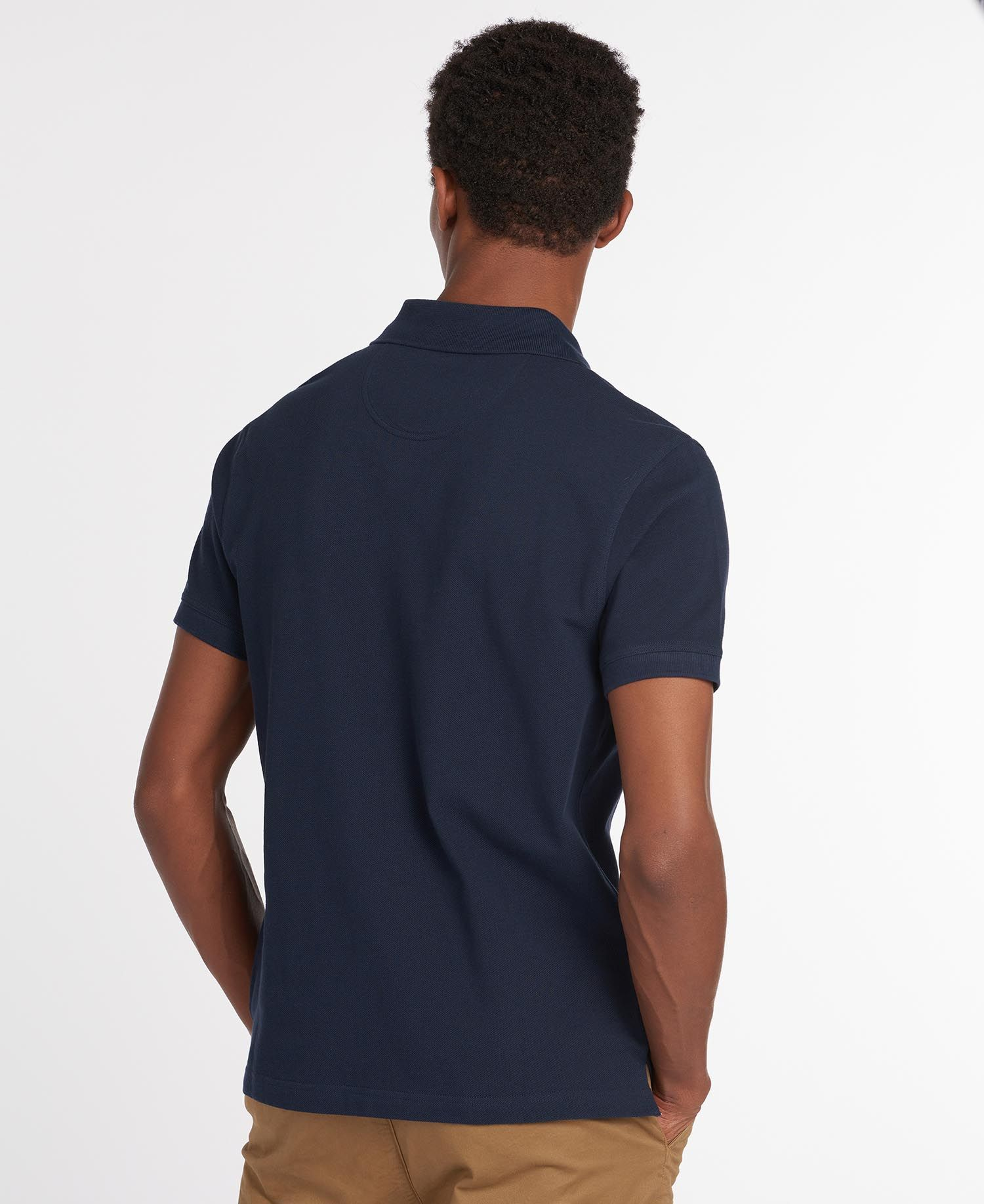 Tartan Pique Polo-T-shirt-Barbour-Aandahls