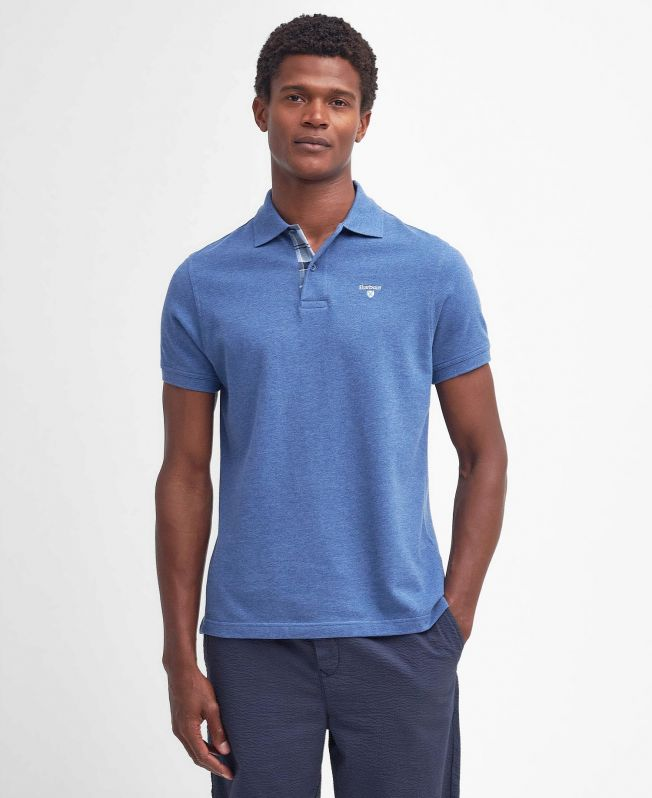 Tartan Pique Polo-T-shirt-Barbour-Aandahls