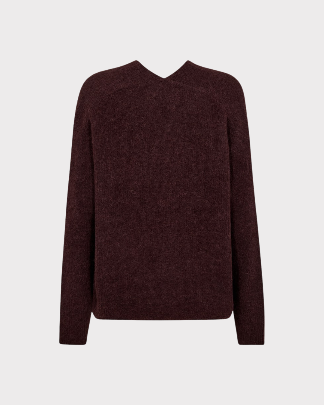 Thora v-neck knit-Genser-Mos Mosh-Aandahls