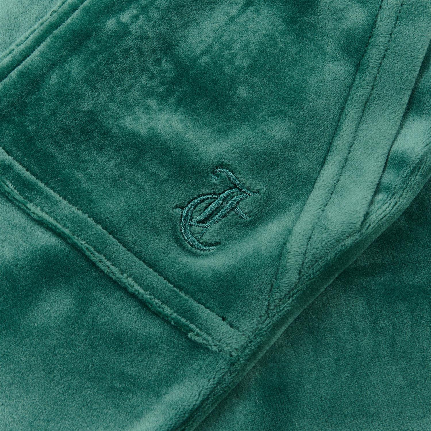 Tonal Embro Velour Zip thru-Jakke-Juicy Couture-Aandahls