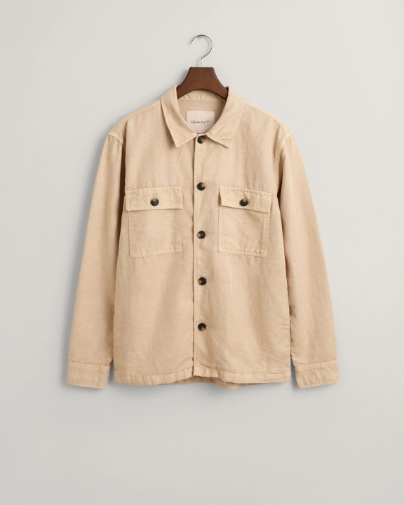 Twill Overshirt-Skjorte-Gant-Aandahls