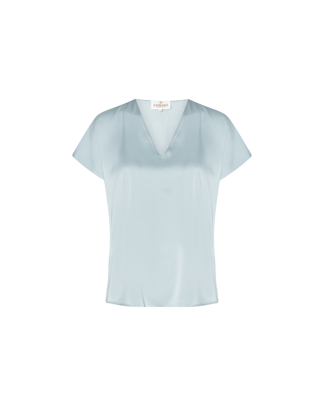 Vera Blouse Sky-Bluser-Karmamia-Aandahls
