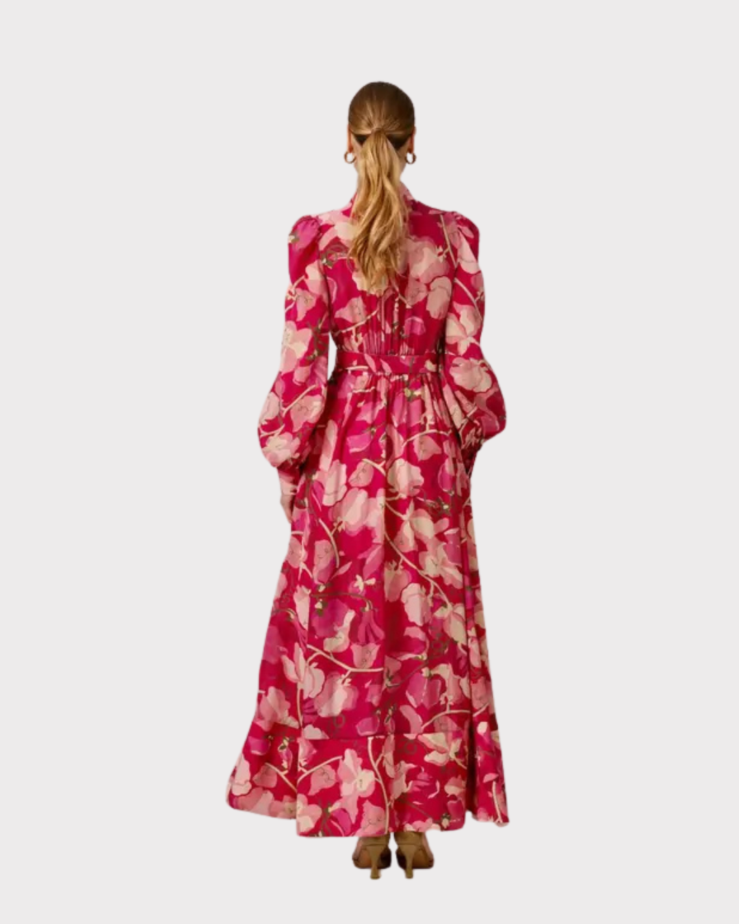 Viscose Belt Dress-Kjole-ByTimo-Aandahls