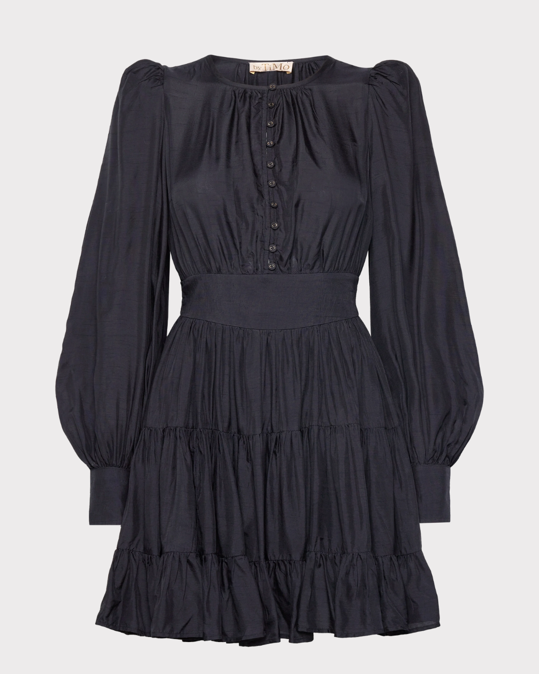 Viscose Mini Dress-Kjole-ByTimo-Aandahls