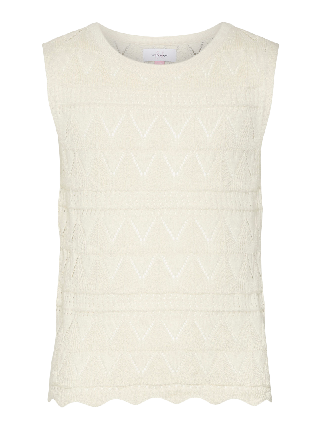 VmBali sl o-neck top girl-Strikk-Vero Moda Girl-Aandahls
