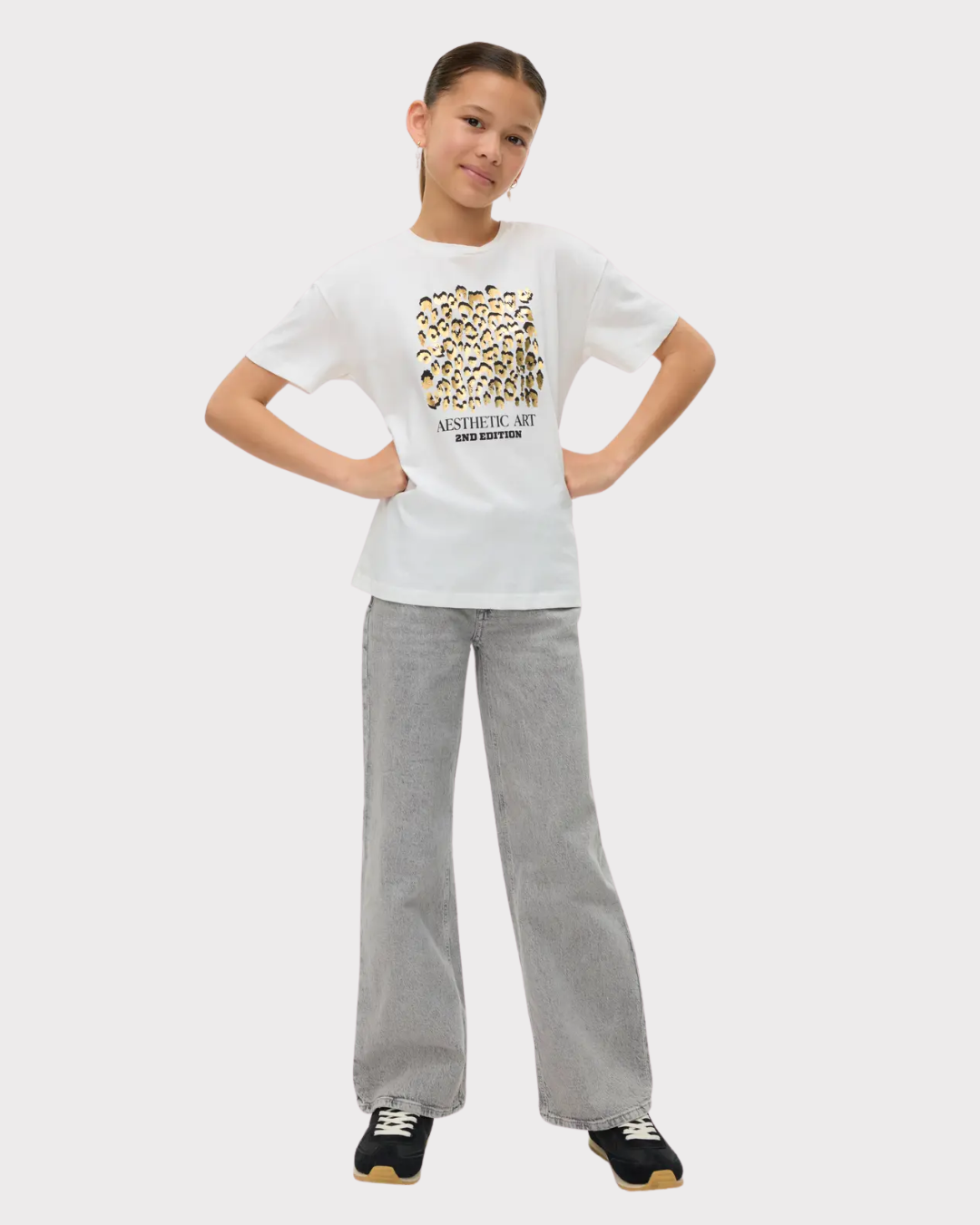 Vmcecilie Ava Ss Top Jrs Ga Girl-T-shirt-Vero Moda Girl-Aandahls