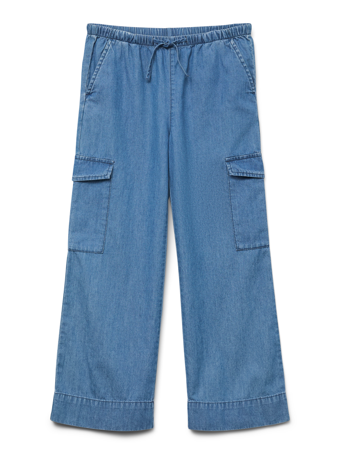 Vmdemi Mw Wide Cargo Pant Wvn Girl Noos-Bukser-Vero Moda Girl-Aandahls