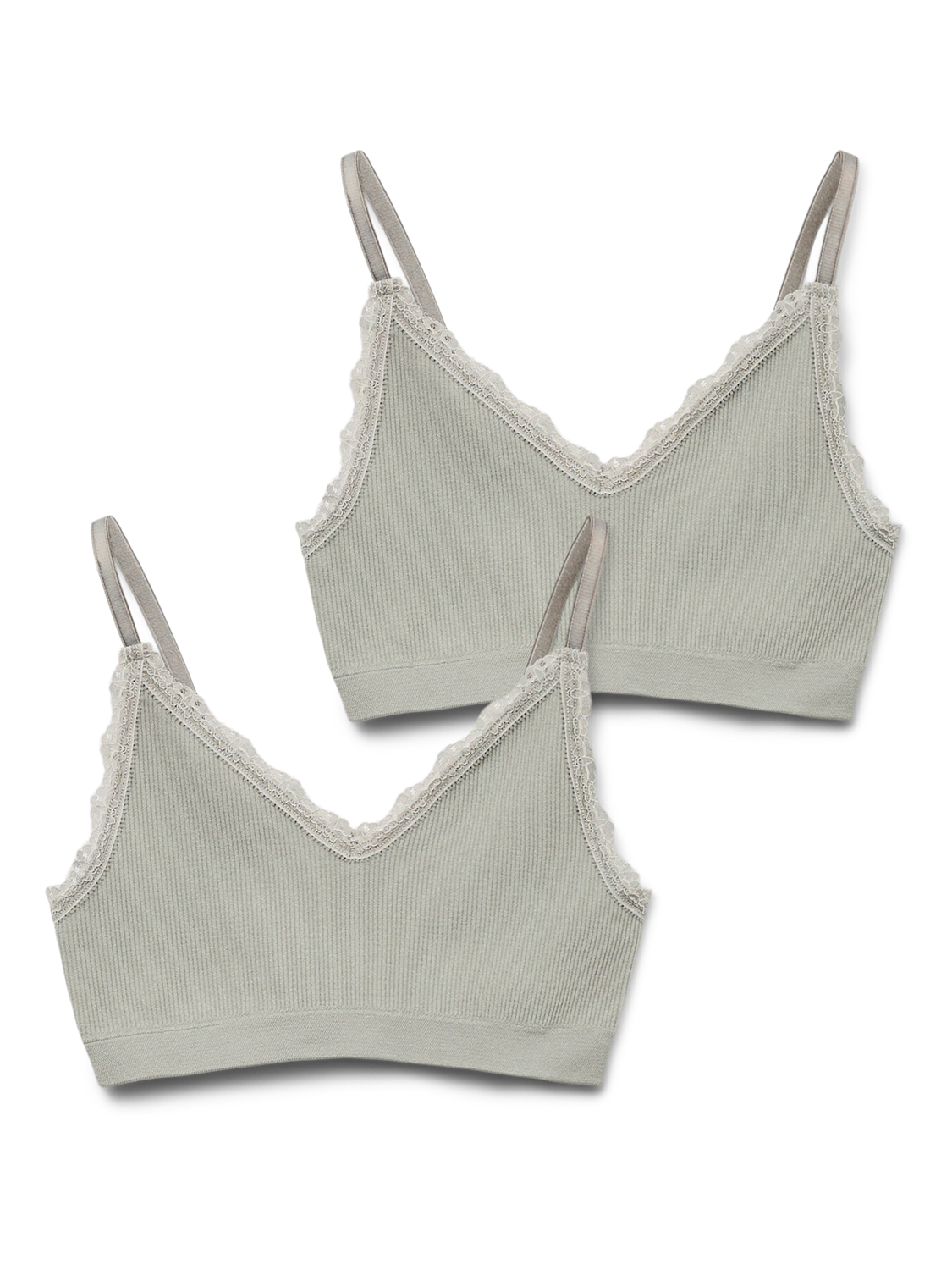 Vmflora Bra Top 2-Pack Girl-Undertøy-Vero Moda Girl-Aandahls