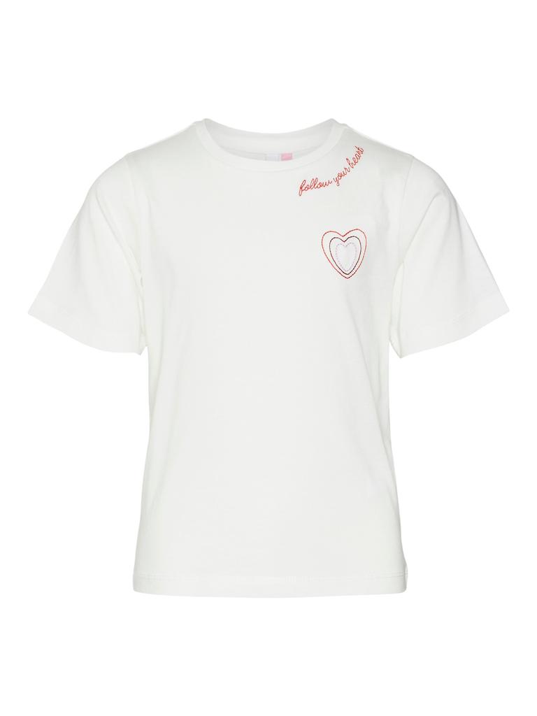 Vmheartsyfrancis ss top jrs girl-T-shirt-Vero Moda Girl-Aandahls