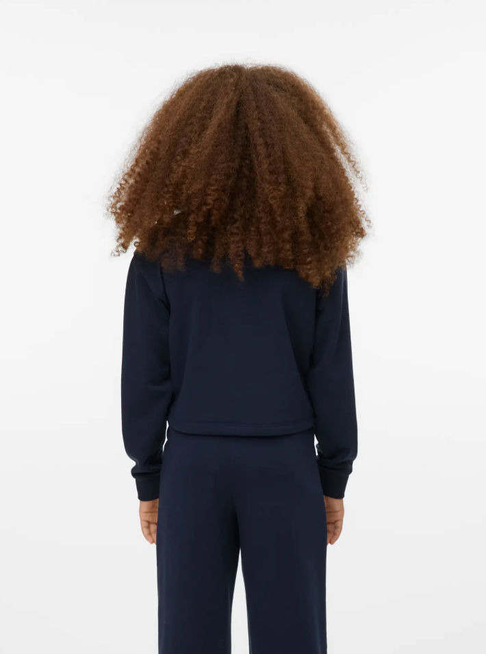 Vmlinsey Ls Short Sweat Jrs Girl-Genser-Vero Moda Girl-Aandahls