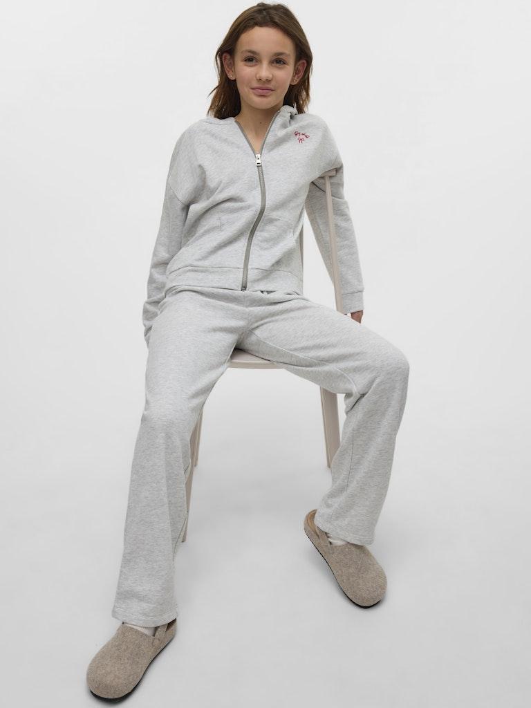 Vmtrina Zip Ls Hoodie Jrs Girl-Genser-Vero Moda Girl-Aandahls
