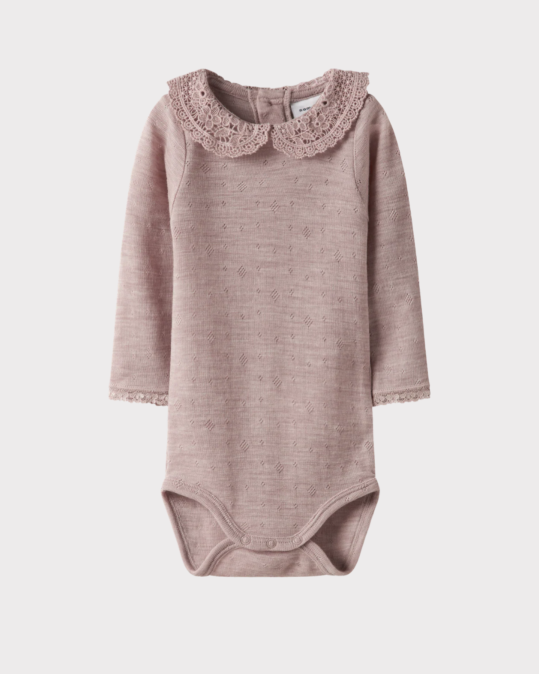 Wang Wool Needle Ls Body W/collar-Undertøy-Name it-Aandahls