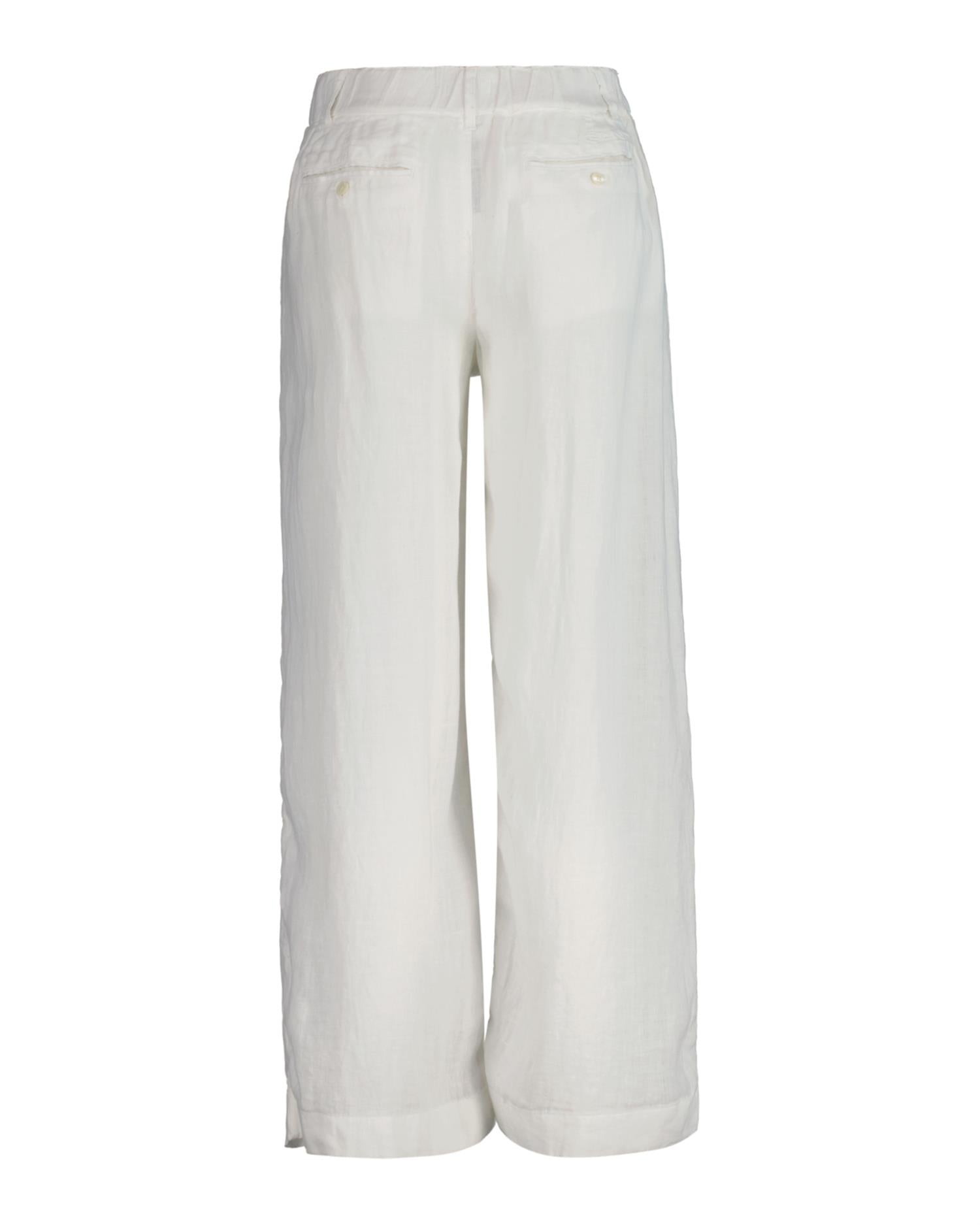Wide pleated linen pants-Bukse-Gant-Aandahls