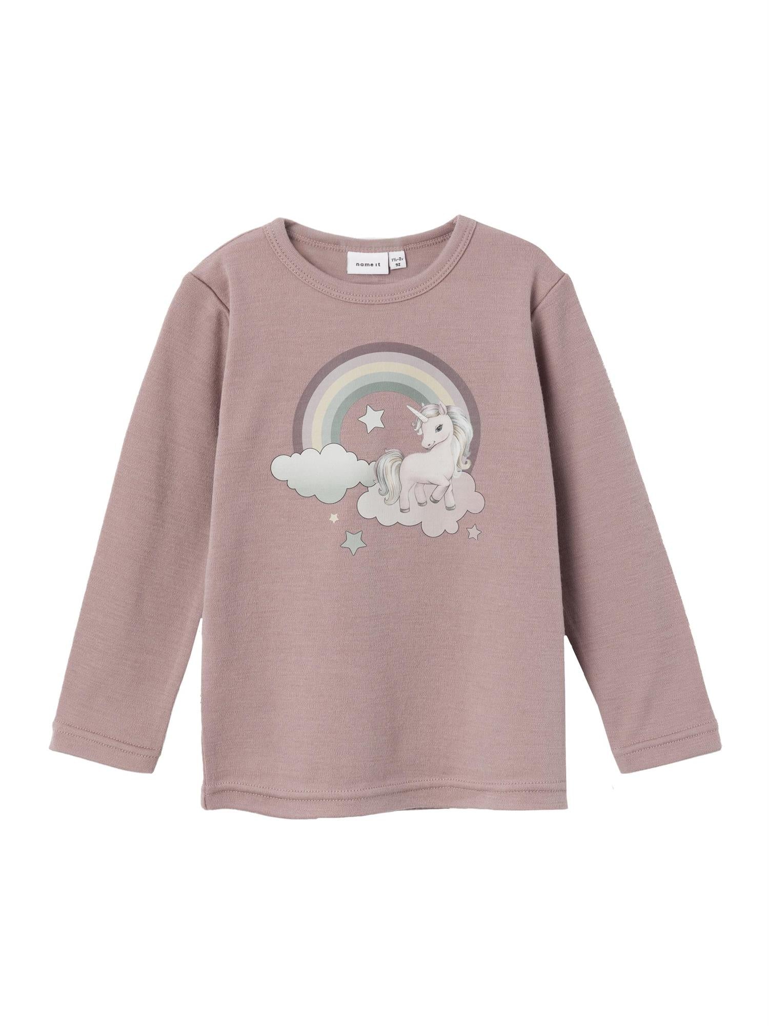 Willitus ls wool top-Ullklær barn-Name it-Aandahls