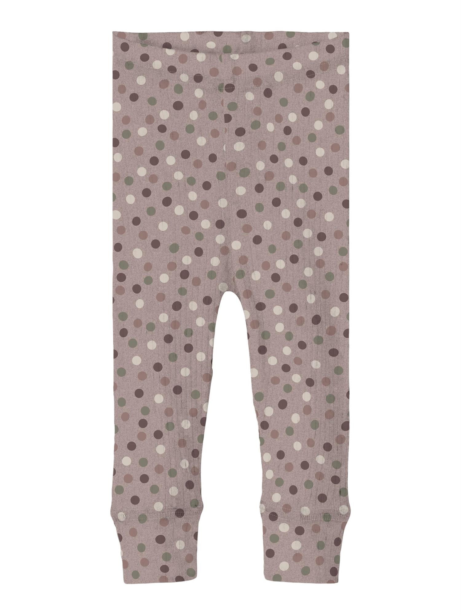 Womi wool/modal legging xxiii-leggings-Name it-Aandahls