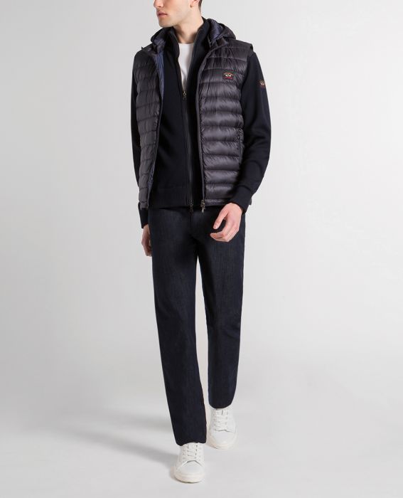 Wool full zip cardigan-Cardigan-Paul & Shark-Aandahls